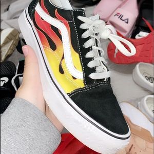Flame vans